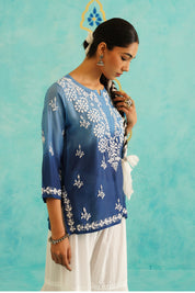 HAYAA -  SET OF TWO IN BLUE OMBRE