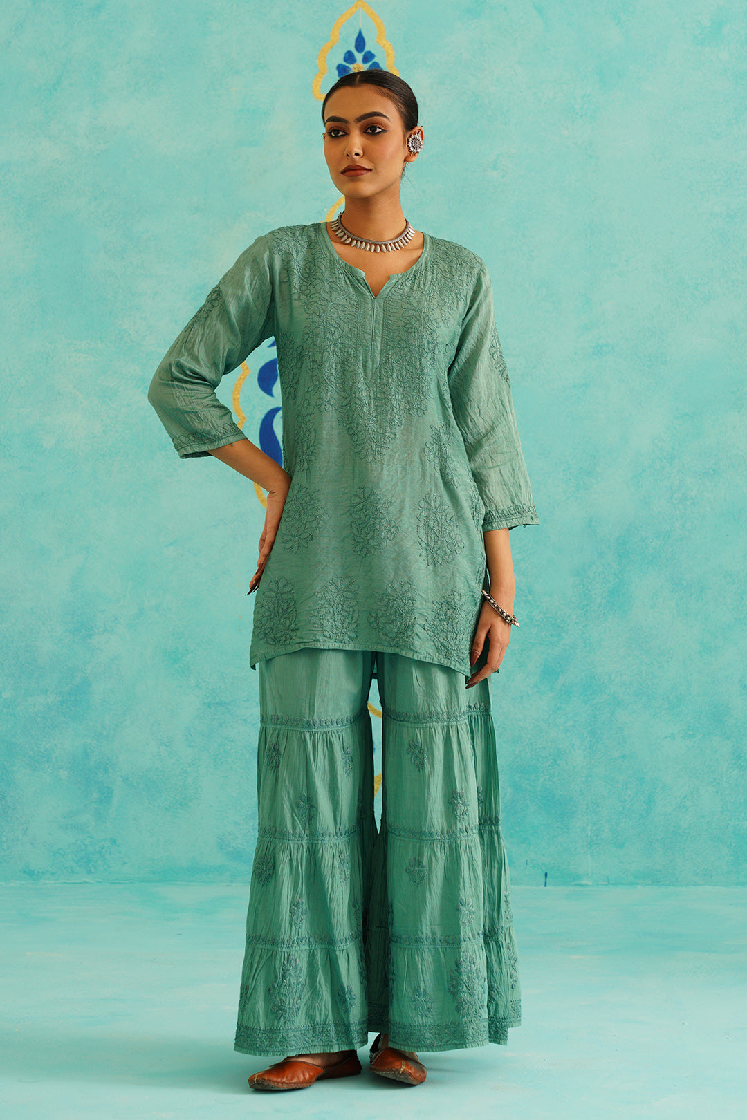 ZIYA - SET OF TWO IN SAGE GREEN