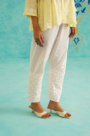 COTTON DARAZ CHIKAN PANTS