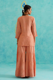 ZIYA - SET OF TWO IN RUST ORANGE