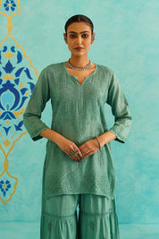 ZIYA - SET OF TWO IN SAGE GREEN