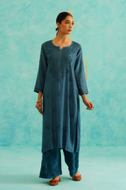 FIZA - SET OF TWO IN TEAL BLUE