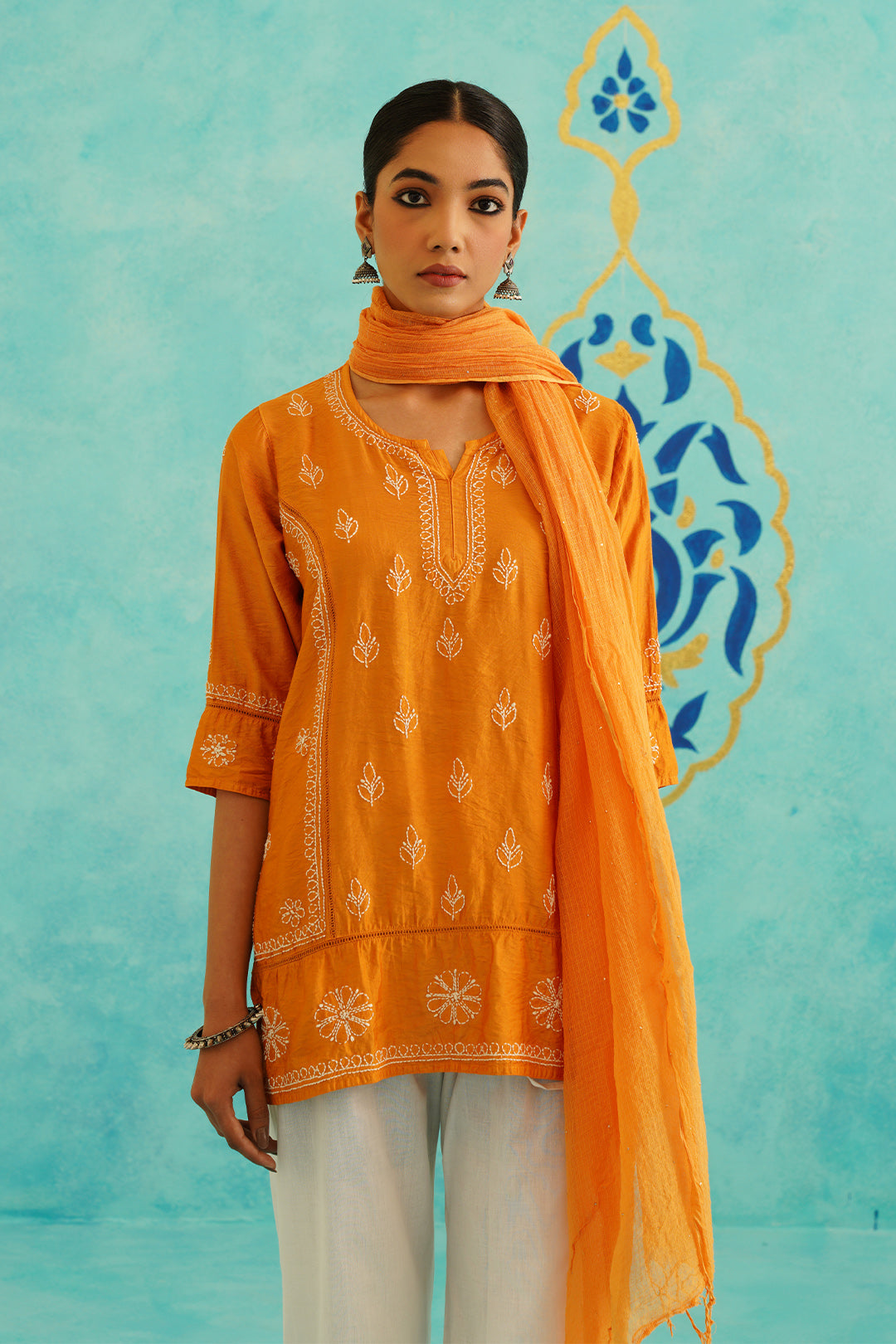 NURA - SET OF THREE IN ORANGE