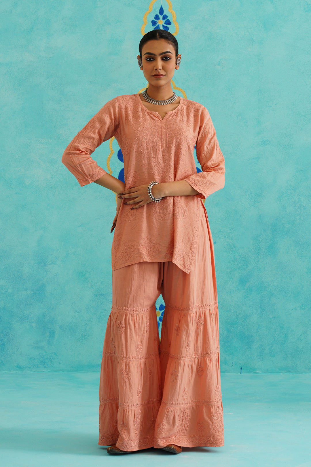 ZIYA - SET OF TWO IN RUST ORANGE