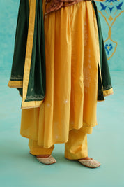 NAZIA - SET OF THREE IN MUSTARD - GREEN