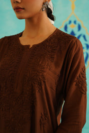 FIZA - SET OF TWO IN BROWN