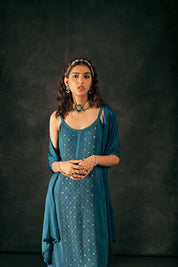 GULNAAZ - SET OF THREE IN BLUE