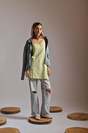 FARAH - KURTI IN GREEN