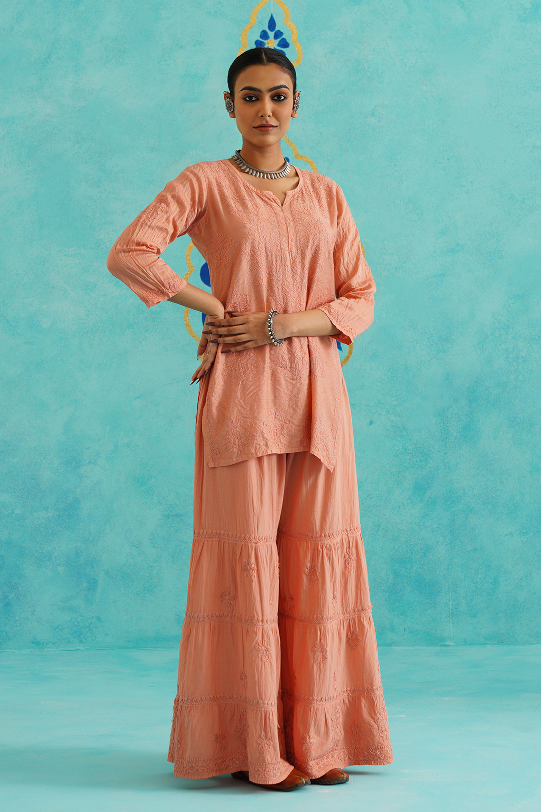 ZIYA - SET OF TWO IN RUST ORANGE