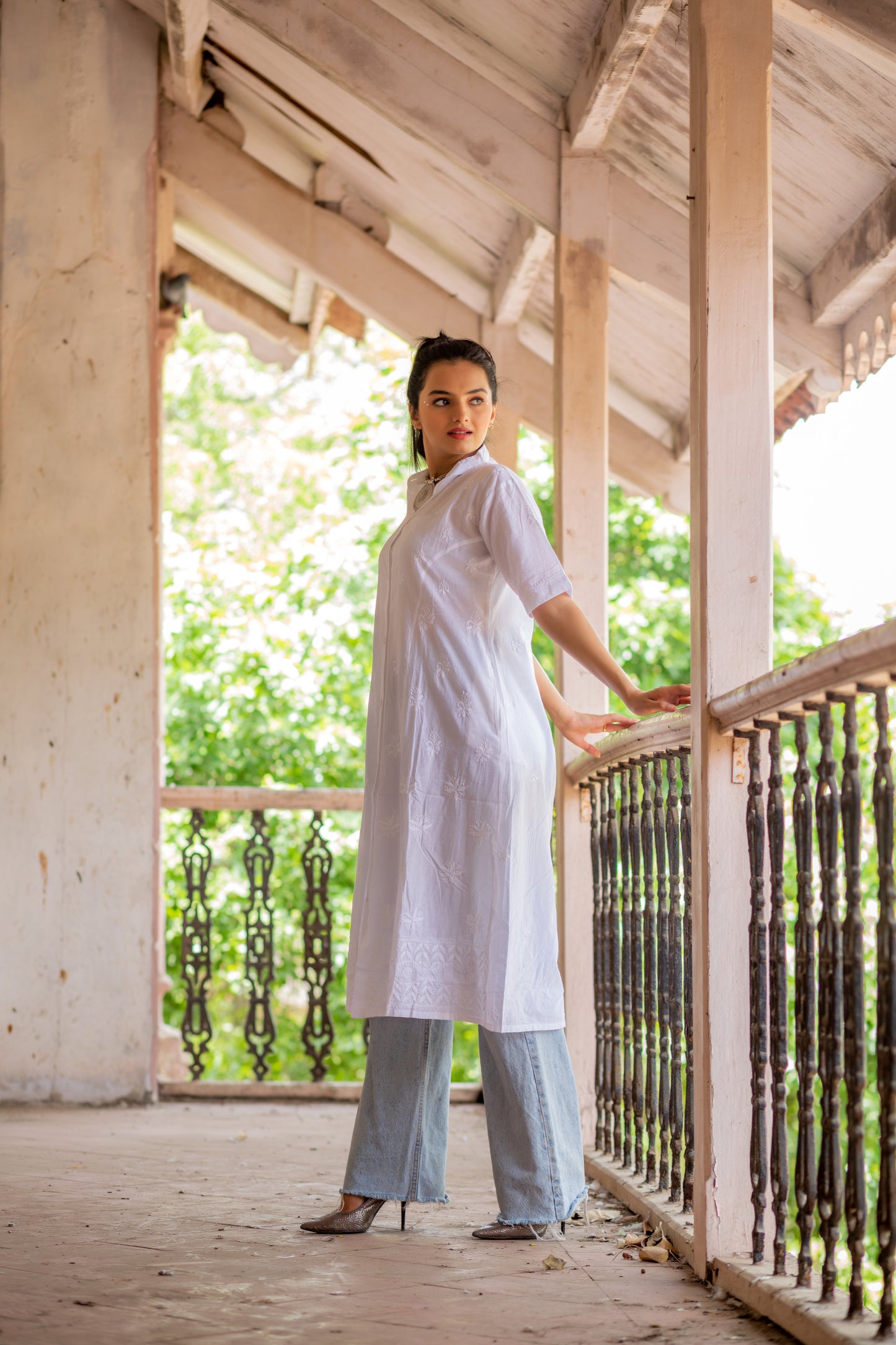 'ADYA' - SHIRT DRESS CUM KURTI